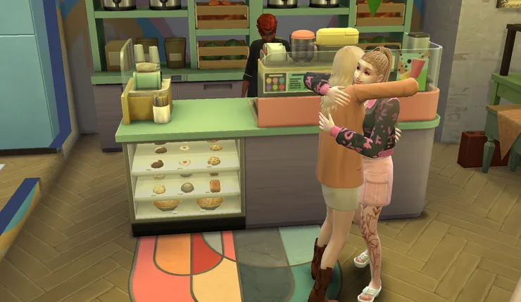 奶茶店很容易遇到姊姊~