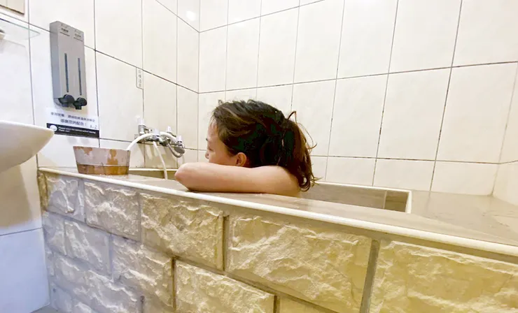 新北投溫泉推薦【麗之湯溫泉會館】北投湯屋大浴池