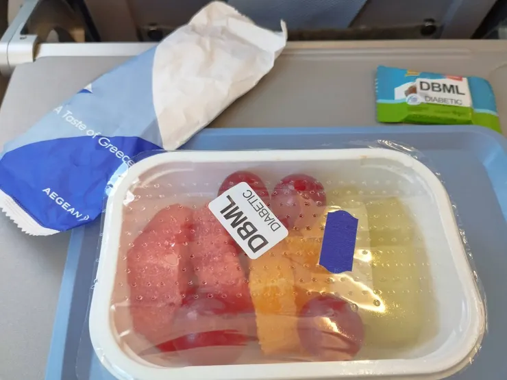 愛琴航空的飛機餐～