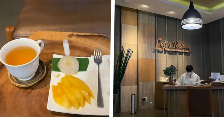 Let's Relax Spa小點心及櫃檯