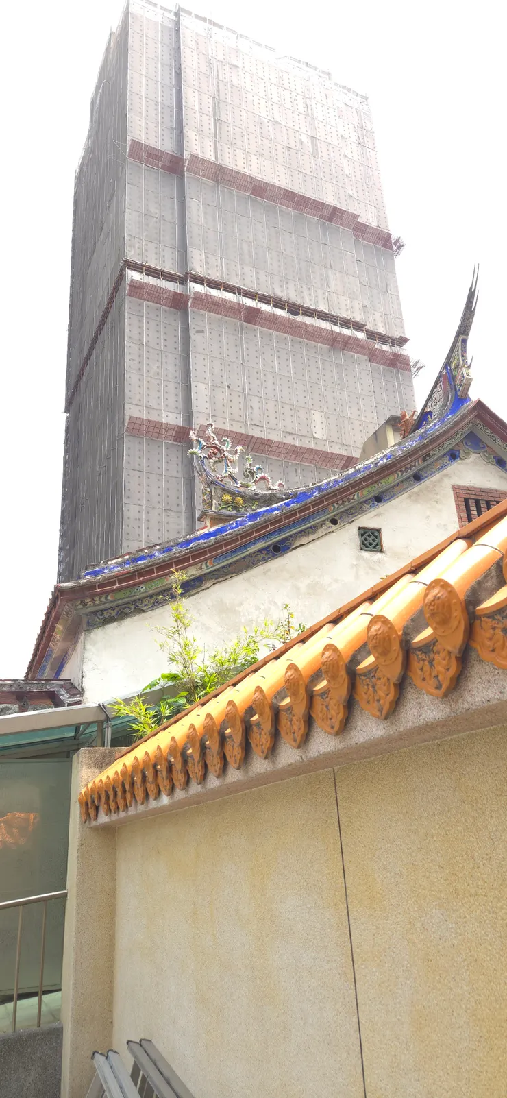 廟宇週邊環境視角。