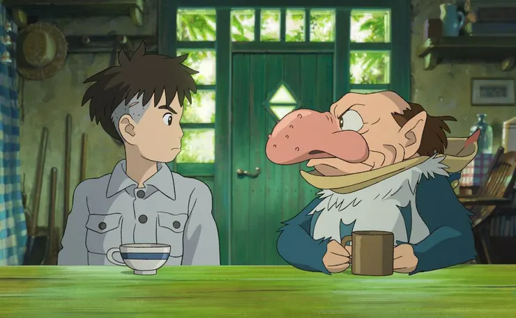 宮崎駿《蒼鷺與少年》（2023）