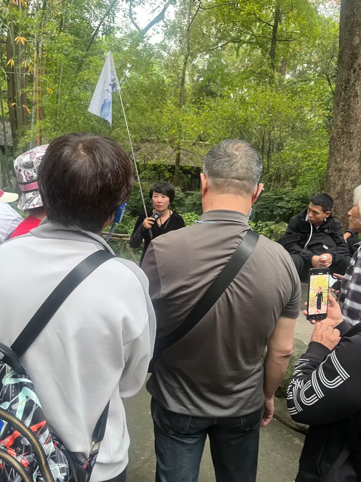 如果還能到成都，希望能再聽她的解說