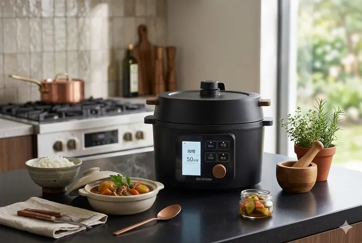 IRIS OHYAMA 智慧型3L電子壓力鍋