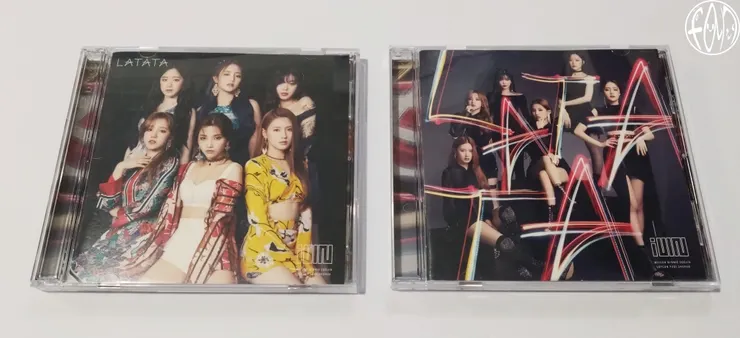 (G)I-DLE -《LATATA》_ 初回限定 兩版封面