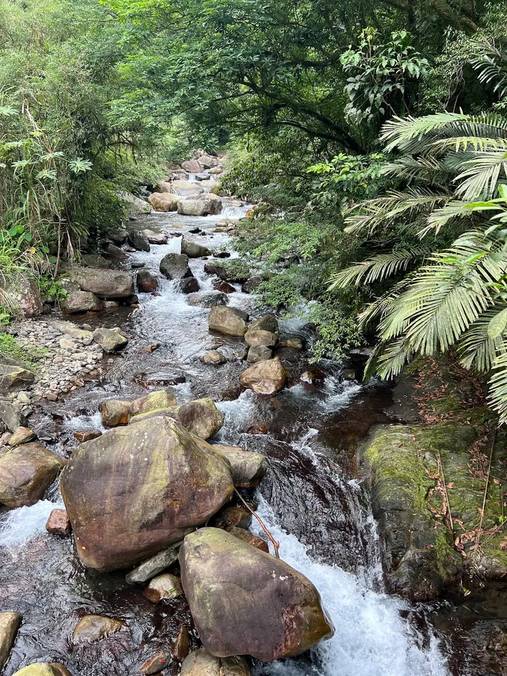 橋下就是松羅溪