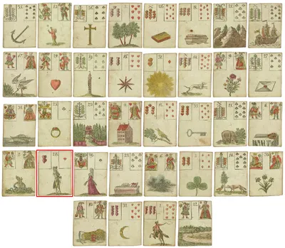 看了葡萄園之戀 - 隨機排雷諾曼占卜