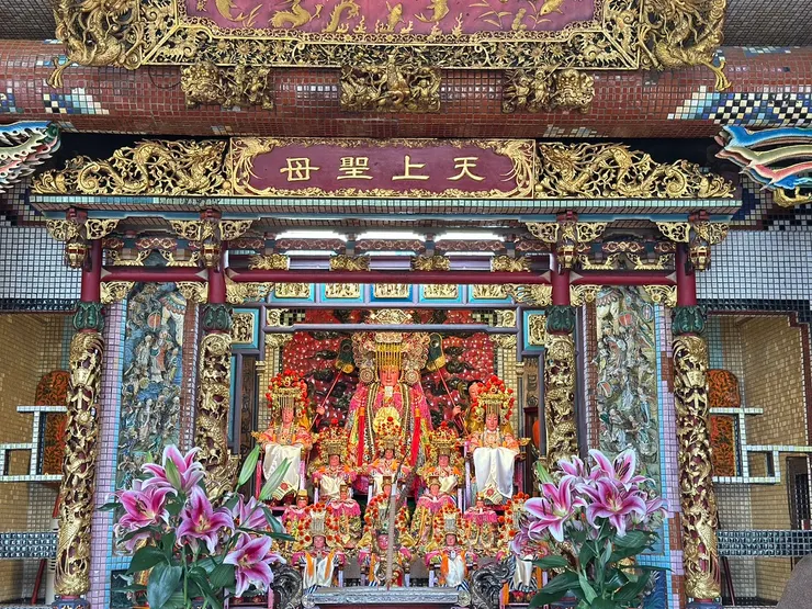 鎮守北方澳的媽祖娘娘，應該是很喜歡這裡，才會在這保佑海軍兄弟們吧！