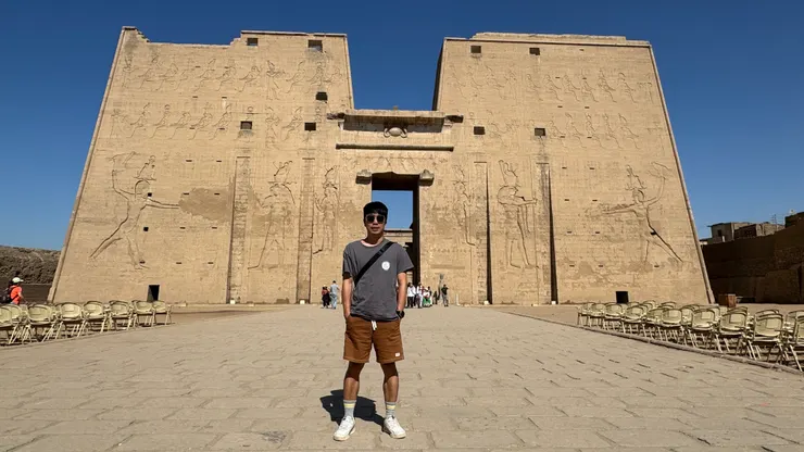 神殿附近小鎮也很熱鬧！