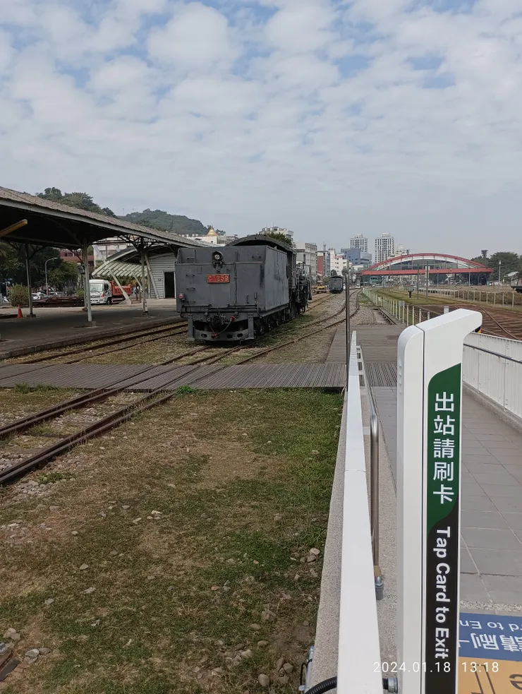 駁二景點的起點處