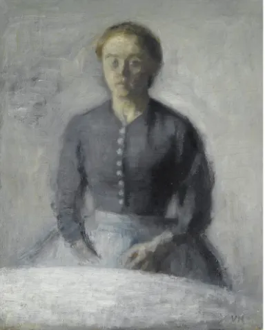 《藝術家的妻子》（Portrait of Ida, 1897）