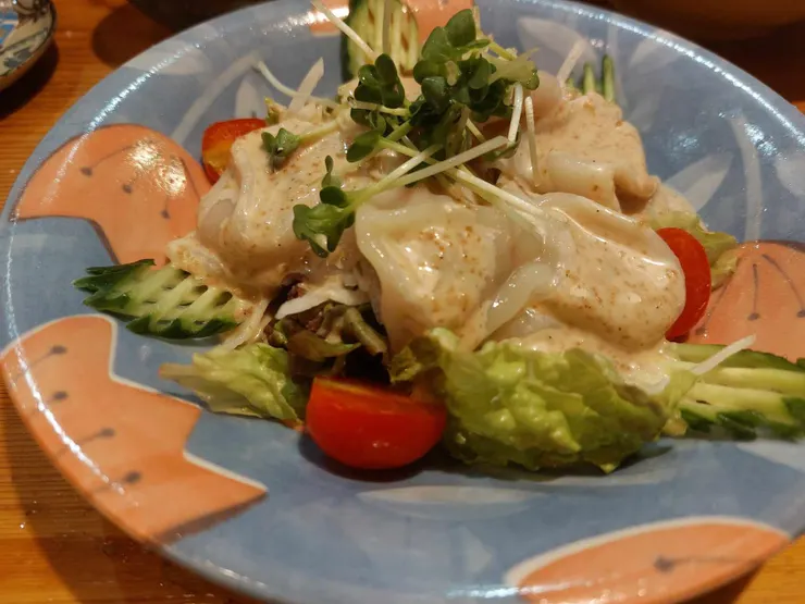 小小一盤沙拉，也有一點小巧思