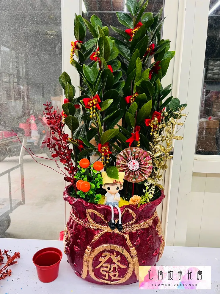 台南最推薦花店|心情故事花房陪您迎接蛇年,蘭花盆栽添喜氣,公家機關、銀行、醫院一致首選!