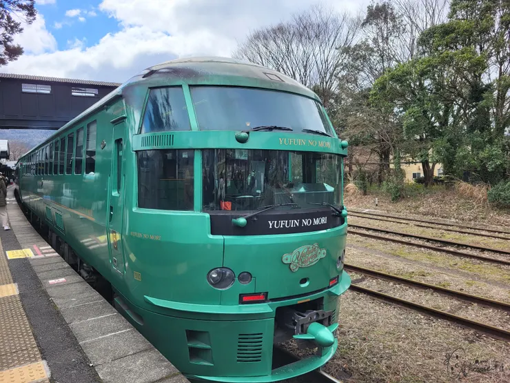 日本九州 || 觀光列車-由布院之森 (ゆふいんの森)