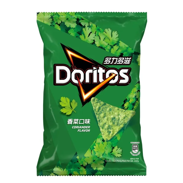 Doritos 香菜口味多力多滋。