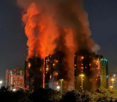 香港大埔宏福苑大火