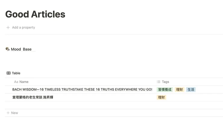 存放讀過的好文章，供有需要時重讀、應用或參考