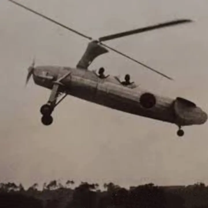 日本二棲登陸航母搭載的 Ka-Go 飛行試驗