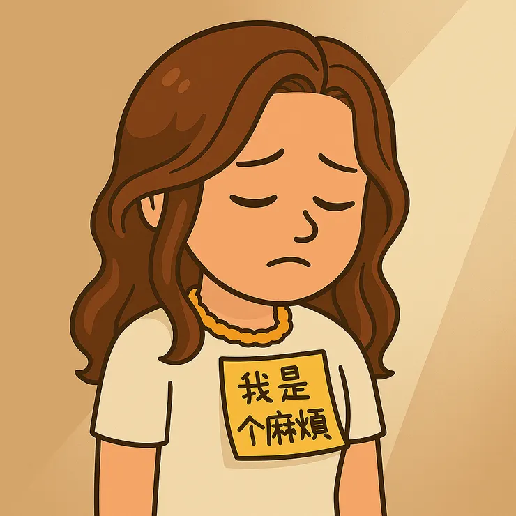 不是誰說我不好，是我自己早就這麼相信了。