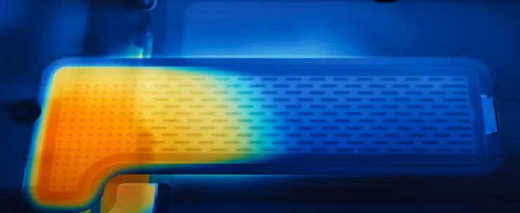 均溫板在熱顯像儀的情況下發生相變導熱