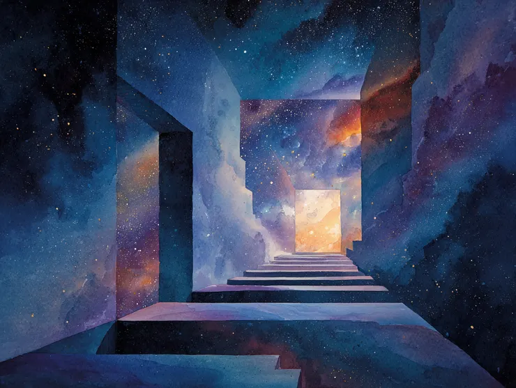 開放式宇宙|AI出圖