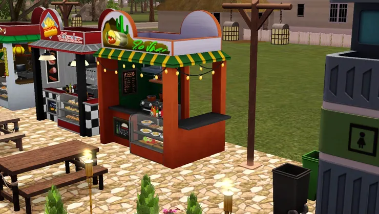 不用坐著吃啦，捲餅用手拿著吃很方便。