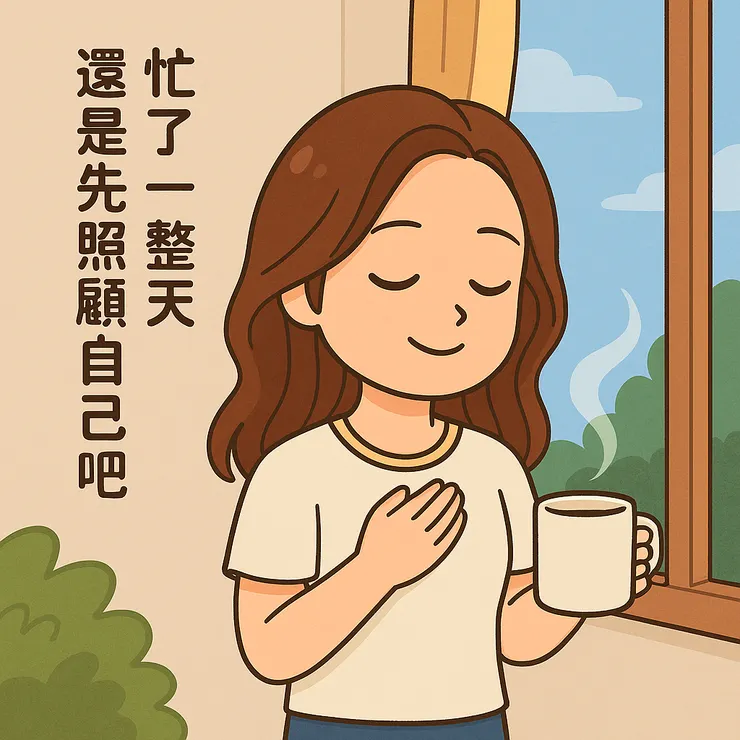 你不是不夠好， 你只是太久沒先照顧你自己了