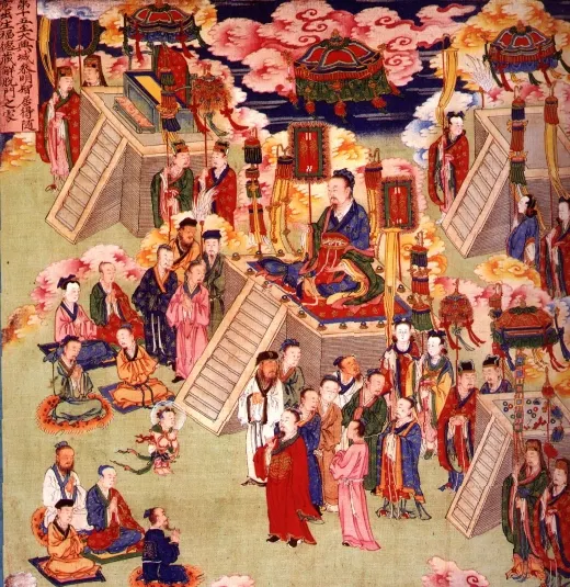 善財童子 拜明智居士