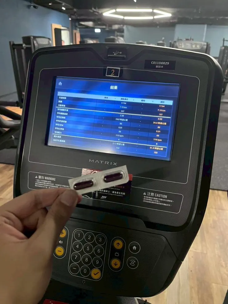 以前他最討厭的跑步機，現在能待上半小時