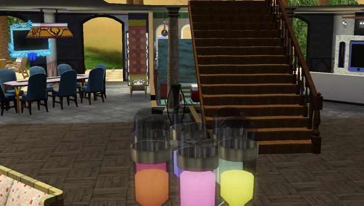 有樓梯證明有二樓。