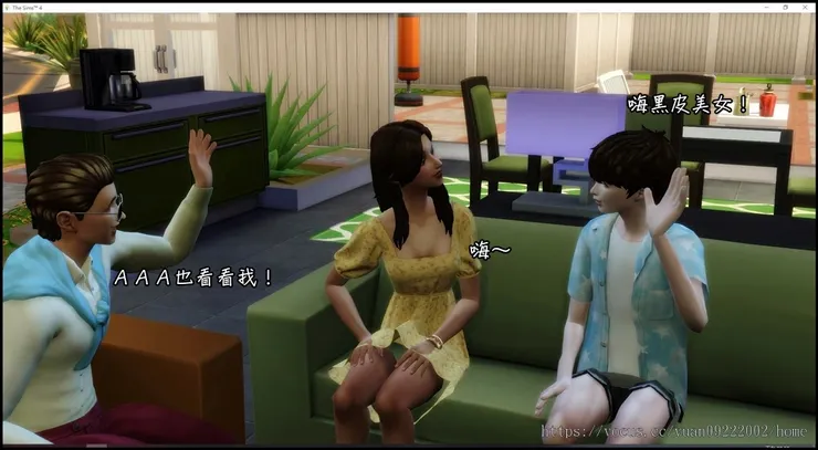 這是尹渲美化的柔伊。