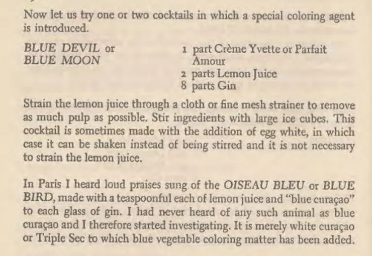 David Augustus Embury 1948 「The Fine Art of Mixing Drinks」
