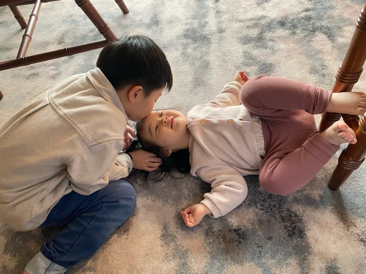 把微甜傳遞給妹妹的兒子