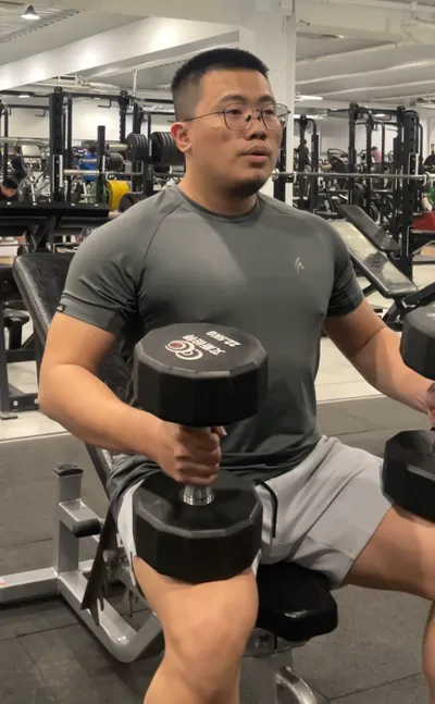 看到健身進步的小確幸ＸＤ