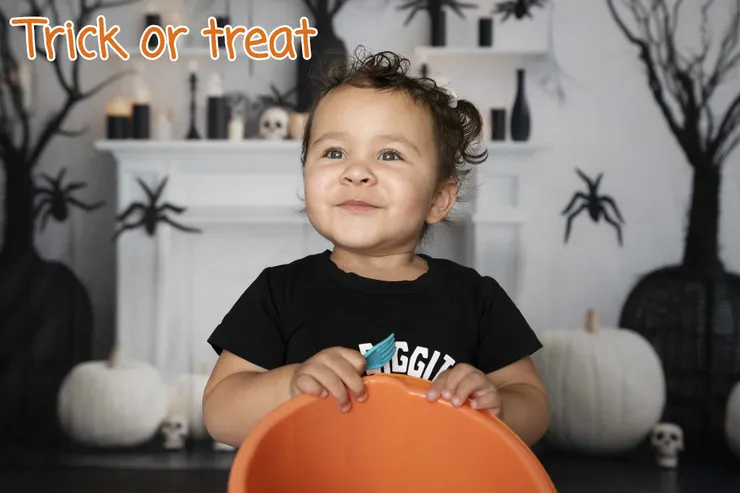 不給糖就搗亂喔！