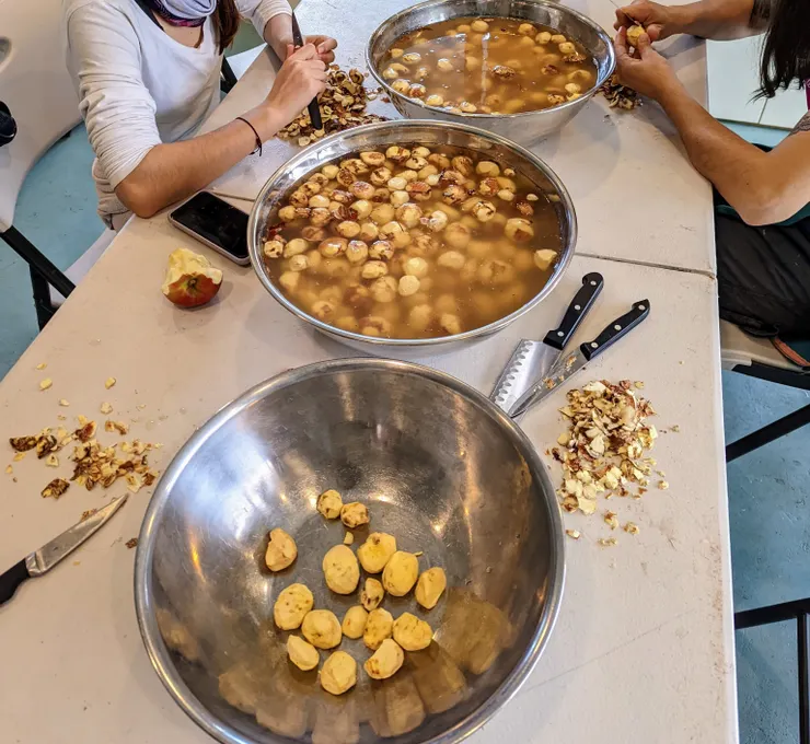 我的刀工依舊差 XD,但在這裡完全沒有壓力慢慢做