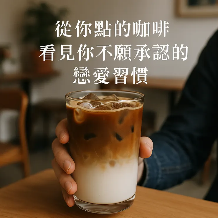 從你點的咖啡，看見你不願承認的戀愛習慣