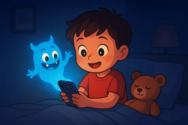 藍光怪獸又來了！讓孩子眼睛亮晶晶、睡意全消。