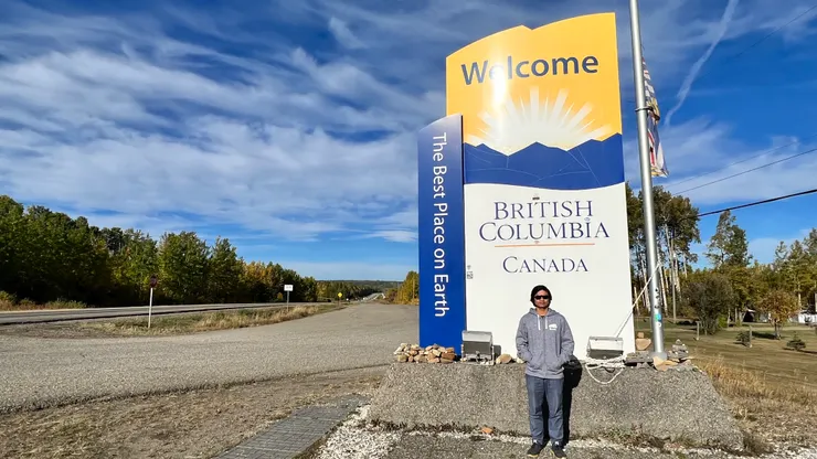 從艾伯塔跨到英屬哥倫比亞