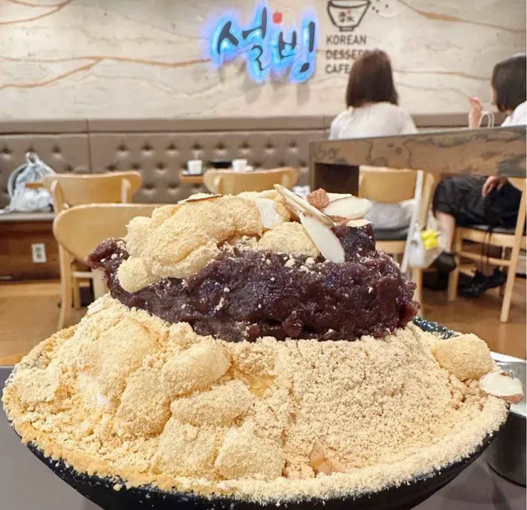 韓國雪冰：紅豆年糕雪冰