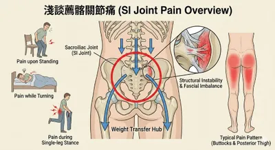 淺談薦髂關節痛