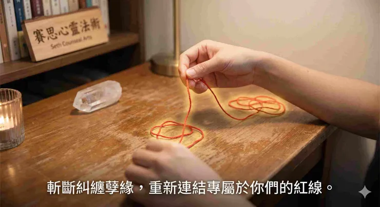 斬斷糾纏孽緣，重新連結專屬於你們的紅線。