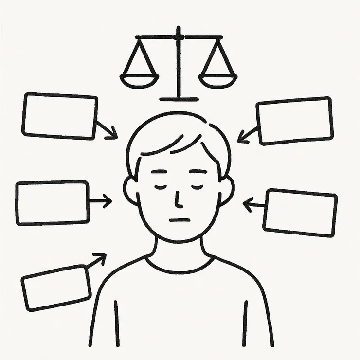 不帶評價的感受 : 不貼標籤、不歸類好壞