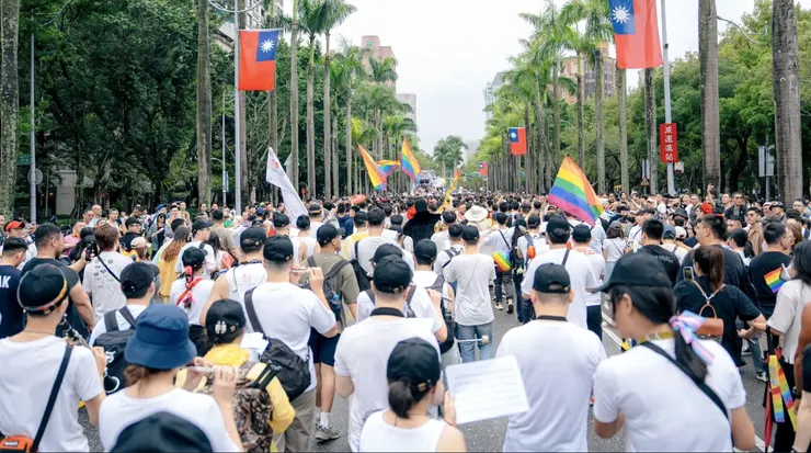 台灣同志大遊行。圖 / Taiwan Pride提供
