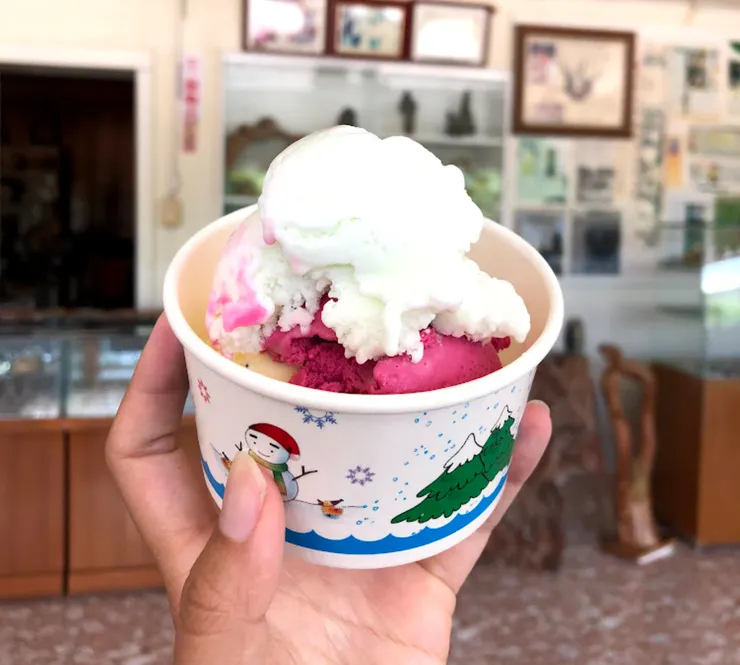 總統冰 - 仙人掌和情人果(?)