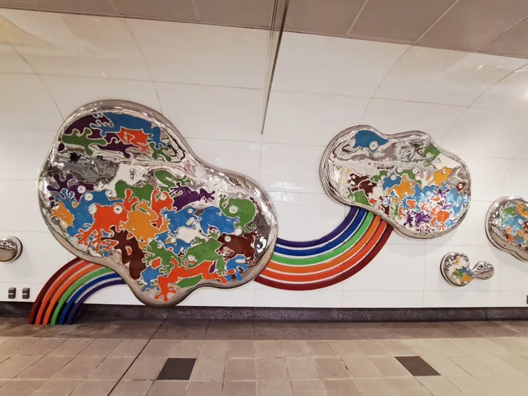 象山車站公共藝術(霉女拍攝)