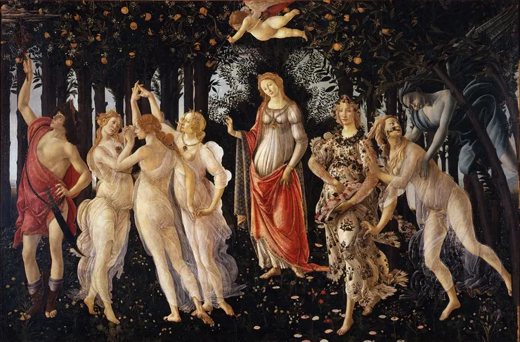 "Spring" Sandro Botticelli c.1480