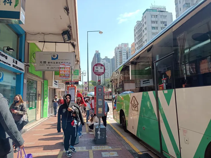 268X_元朗谷亭街站_N16月台(站牌)_附近景觀