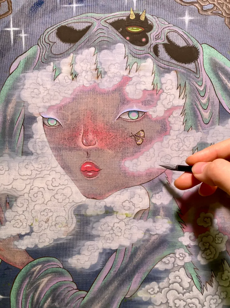 很多哲學思考都是在創作的過程中迸發而來的