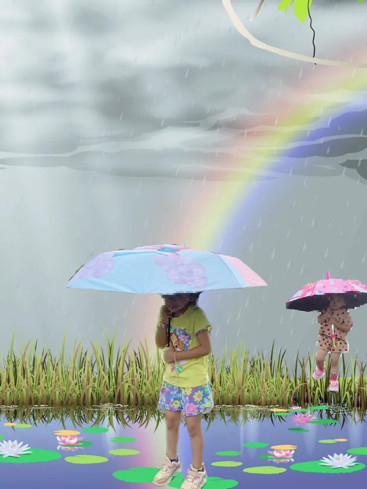 雨後，總是伴隨著彩虹的現身。再大的難題，最終也有解方。